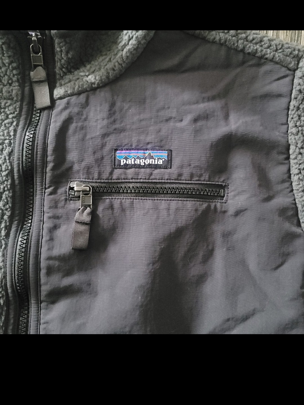 Patagonia Men's Gray Retro Pile Fleece Pullover - Picture 6 of 8